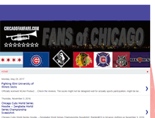 Tablet Screenshot of chicagofanfare.com